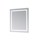 Дзеркало Lidz Kubis (KU2) 700 х 800 з LED-підсвічуванням Touch, з антизапотіванням, димером, рег. яскравості (LD78LF904708048447)
