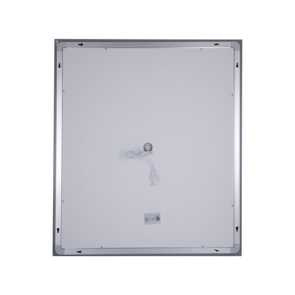 Дзеркало Lidz Kubis 700 х 800 з LED-підсвіткою Touch, з антизапотіванням, димером, рег. яскравості (LD78LF9048070)