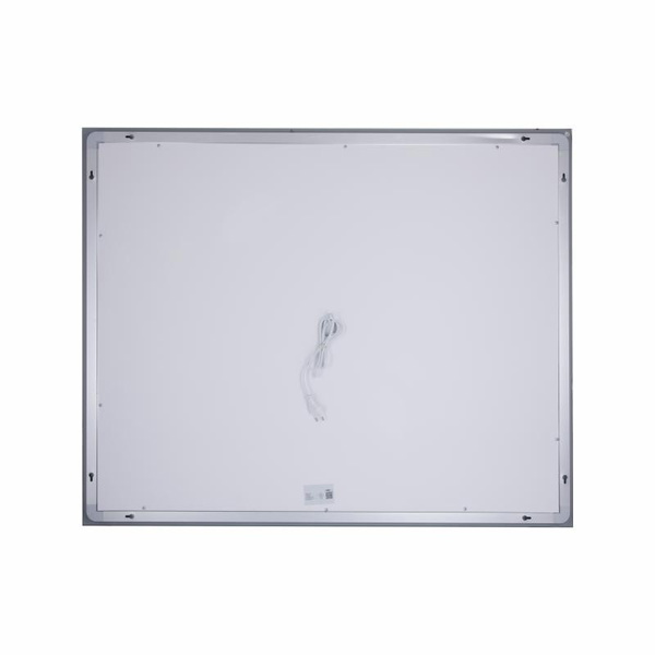 Дзеркало Lidz Kubis (KU1) 1200 х 800 з LED-підсвічуванням Touch, з антизапотіванням, димером, рег. яскравості (LDKUB120080049008)