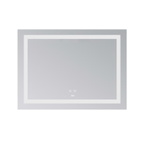 Зеркало Lidz Kubis (KU1) 900 х 700 с LED-подсветкой Touch, с антизапотеванием, диммером, рег. яркости (LD78LF904907048451)