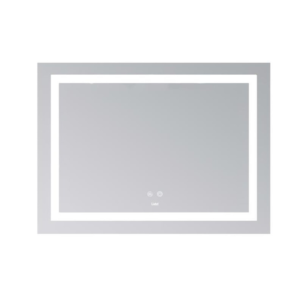 Зеркало Lidz Kubis (KU1) 900 х 700 с LED-подсветкой Touch, с антизапотеванием, диммером, рег. яркости (LD78LF904907048451)