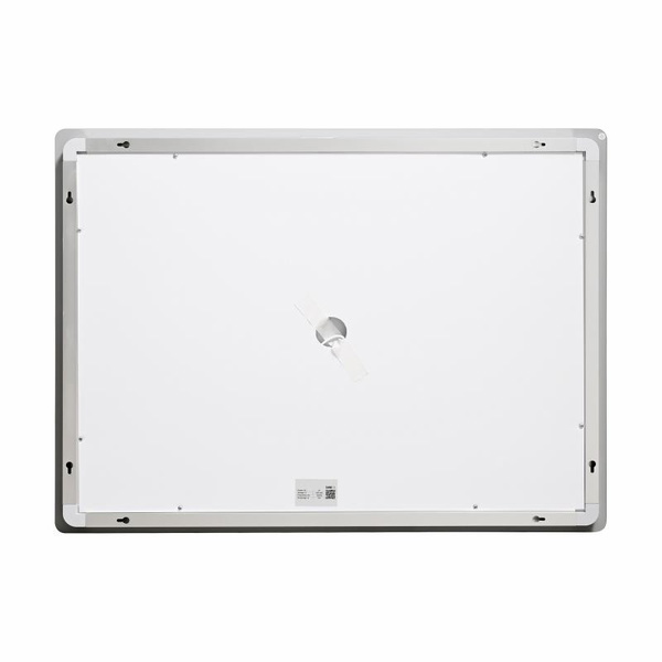 Дзеркало Lidz Kubis (KU2) 1200 х 800 з LED-підсвічуванням Touch, з антизапотіванням, димером, рег. яскравості (LDKUB120080049007)