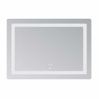 Дзеркало Lidz Kubis (KU2) 1200 х 800 з LED-підсвічуванням Touch, з антизапотіванням, димером, рег. яскравості (LDKUB120080049007)