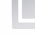 Дзеркало Lidz Kubis (KU2) 1200 х 800 з LED-підсвічуванням Touch, з антизапотіванням, димером, рег. яскравості (LDKUB120080049007)