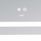 Дзеркало Lidz Kubis (KU2) 1200 х 800 з LED-підсвічуванням Touch, з антизапотіванням, димером, рег. яскравості (LDKUB120080049007)