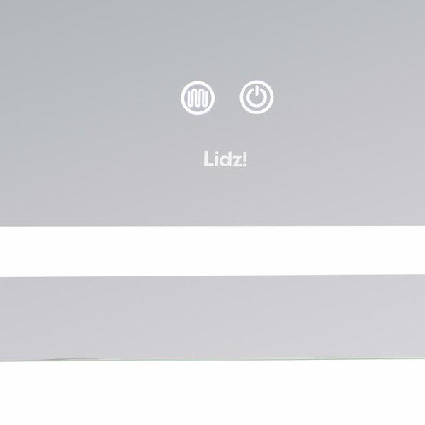 Дзеркало Lidz Kubis (KU2) 1200 х 800 з LED-підсвічуванням Touch, з антизапотіванням, димером, рег. яскравості (LDKUB120080049007)