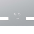 Дзеркало Lidz Kubis (KU2) 600 х 800 з LED-підсвічуванням Touch, з антизапотіванням, димером, рег. яскравості (LD78LF937608048449)
