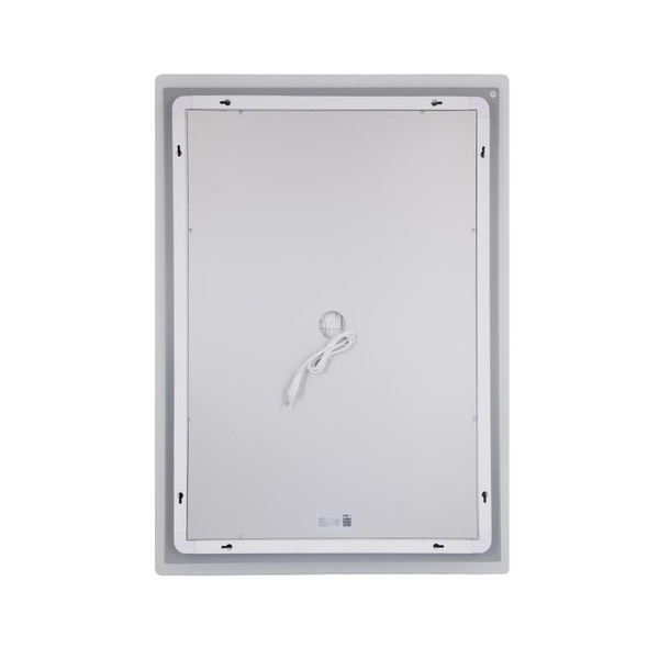 Дзеркало Lidz Orion (OR2) 600 х 800 з LED-підсвічуванням Touch, з антизапотіванням, димером, рег. яскравості (LDOR60080049292)