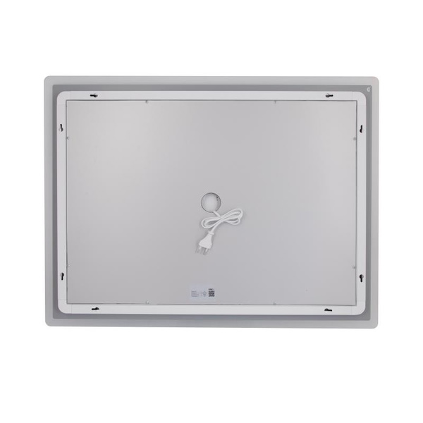 Дзеркало Lidz Orion (OR2) 800 х 600 з LED-підсвічуванням Touch, з антизапотіванням, димером, рег. яскравості (LDOR80060049294)