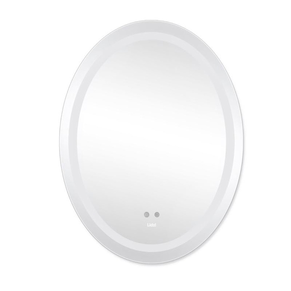 Дзеркало Lidz Vida 700 х 500 з LED-підсвічуванням Touch, з антизапотіванням, димером, рег. яскравості (LD78LF5070)