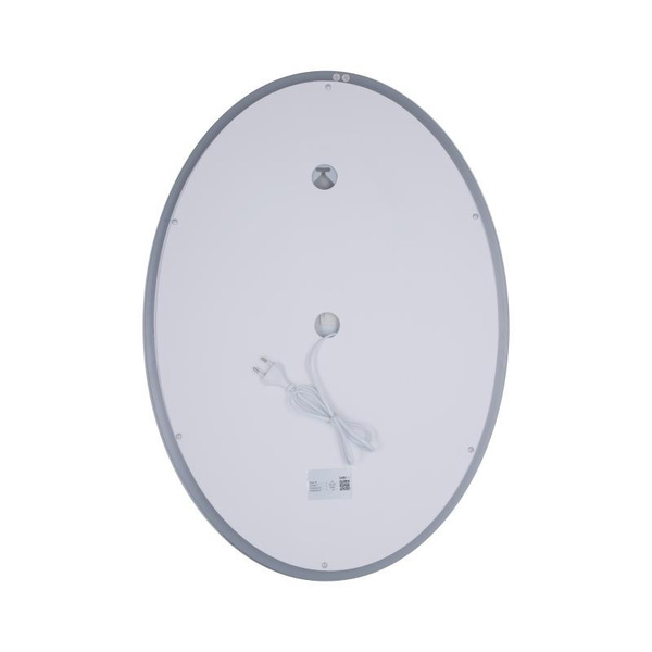 Дзеркало Lidz Vida 700 х 500 з LED-підсвічуванням Touch, з антизапотіванням, димером, рег. яскравості (LD78LF5070)