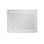 Дзеркало Qtap Cardinal 1000 х 700 з LED-підсвічуванням Touch, з антизапотіванням, димером, рег. темп. кольору (3000-6500K) (QT0478C10070)