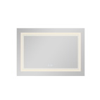 Дзеркало Qtap Cardinal 1200 х 800 з LED-підсвічуванням Touch, з антизапотіванням, димером, рег. темп. кольору (3000-6500K) (QT0478C12080)