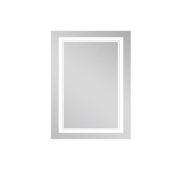 Дзеркало Qtap Cardinal 600 х 800 з LED-підсвічуванням Touch, з антизапотіванням, димером, рег. темп. кольору (3000-6500K) (QT0478C6080)