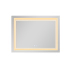 Дзеркало Qtap Cardinal (CA1) 1000 х 800 з LED-підсвічуванням Touch, з антизапотіванням, димером, рег. темп. кольору (3000-6500K) (QT0478C10080)