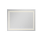 Дзеркало Qtap Cardinal (CA1) 1000 х 800 з LED-підсвічуванням Touch, з антизапотіванням, димером, рег. темп. кольору (3000-6500K) (QT0478C10080)