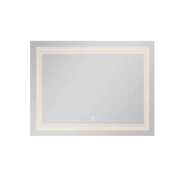Дзеркало Qtap Cardinal (CA1) 1000 х 800 з LED-підсвічуванням Touch, з антизапотіванням, димером, рег. темп. кольору (3000-6500K) (QT0478C10080)