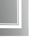 Дзеркало Qtap Cardinal (CA1) 1000 х 800 з LED-підсвічуванням Touch, з антизапотіванням, димером, рег. темп. кольору (3000-6500K) (QT0478C10080)