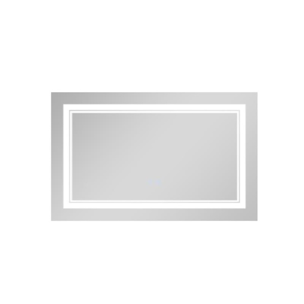 Дзеркало Qtap Cardinal (CA1) 700 х 500 з LED-підсвічуванням Touch, з антизапотіванням, димером, рег. темп. кольору (3000-6500K) (QT0478C5070)
