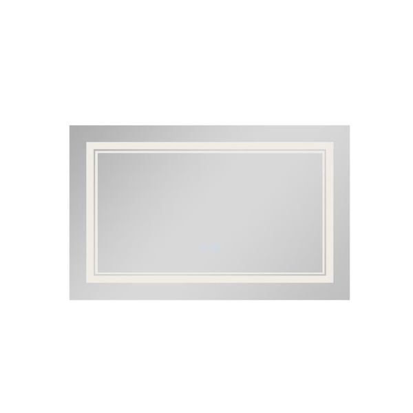 Дзеркало Qtap Cardinal (CA1) 700 х 500 з LED-підсвічуванням Touch, з антизапотіванням, димером, рег. темп. кольору (3000-6500K) (QT0478C5070)