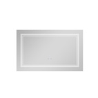 Дзеркало Qtap Cardinal (CA1) 800 х 500 з LED-підсвічуванням Touch, з антизапотіванням, димером, рег. темп. кольору (3000-6500K) (QT0478C5080)