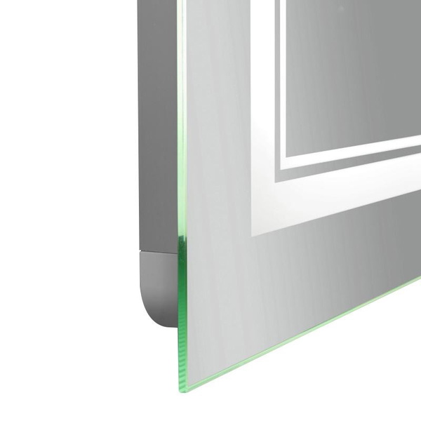Дзеркало Qtap Cardinal (CA1) 800 х 500 з LED-підсвічуванням Touch, з антизапотіванням, димером, рег. темп. кольору (3000-6500K) (QT0478C5080)