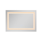 Дзеркало Qtap Cardinal (CA1) 800 х 600 з LED-підсвічуванням Touch, з антизапотіванням, димером, рег. темп. кольору (3000-6500K) (QT0478C8060)