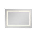 Дзеркало Qtap Cardinal (CA1) 800 х 600 з LED-підсвічуванням Touch, з антизапотіванням, димером, рег. темп. кольору (3000-6500K) (QT0478C8060)