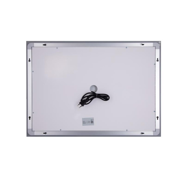 Дзеркало Qtap Cardinal (CA1) 800 х 600 з LED-підсвічуванням Touch, з антизапотіванням, димером, рег. темп. кольору (3000-6500K) (QT0478C8060)