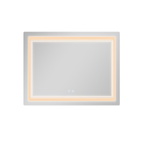 Дзеркало Qtap Cardinal (CA2) 1000 х 800 з LED-підсвічуванням Touch, з антизапотіванням, димером, рег. темп. кольору (3000-6500K) (QT0478C1008048455)