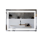 Дзеркало Qtap Cardinal (CA2) 1200 х 800 з LED-підсвічуванням Touch, з антизапотіванням, димером, рег. темп. кольору (3000-6500K) (QT0478C1208048454)