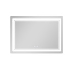 Дзеркало Qtap Cardinal (CA2) 1200 х 800 з LED-підсвічуванням Touch, з антизапотіванням, димером, рег. темп. кольору (3000-6500K) (QT0478C1208048454)