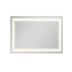 Дзеркало Qtap Cardinal (CA2) 1200 х 800 з LED-підсвічуванням Touch, з антизапотіванням, димером, рег. темп. кольору (3000-6500K) (QT0478C1208048454)