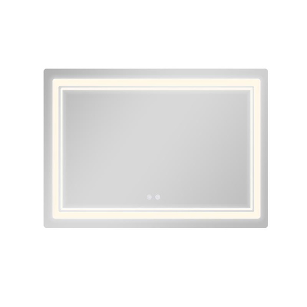Дзеркало Qtap Cardinal (CA2) 1200 х 800 з LED-підсвічуванням Touch, з антизапотіванням, димером, рег. темп. кольору (3000-6500K) (QT0478C1208048454)