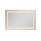 Дзеркало Qtap Cardinal (CA2) 800 х 600 з LED-підсвічуванням Touch, з антизапотіванням, димером, рег. темп. кольору (3000-6500K) (QT0478C806048457)