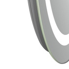 Дзеркало Qtap Gemini 500 х 700 з LED-підсвічуванням Touch, з антизапотіванням, димером, рег. темп. кольору (3000-6500K) (QT2578R5070)