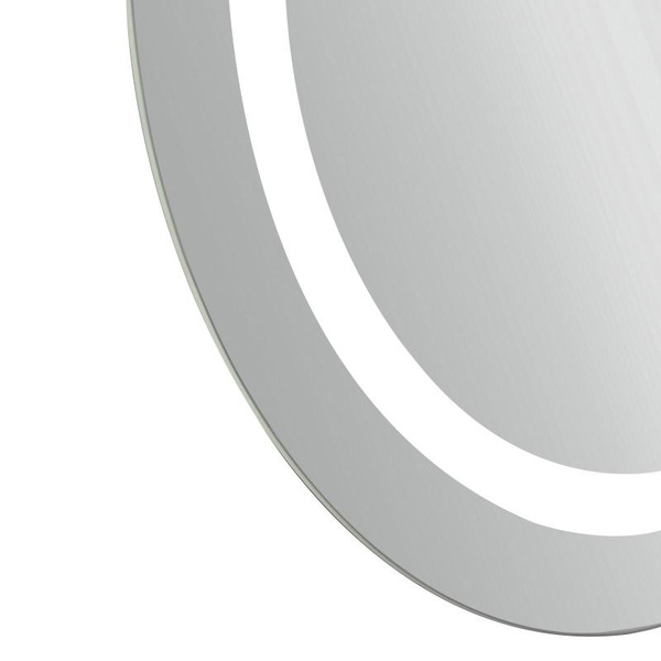 Дзеркало Qtap Gemini 500 х 700 з LED-підсвічуванням Touch, з антизапотіванням, димером, рег. темп. кольору (3000-6500K) (QT2578R5070)