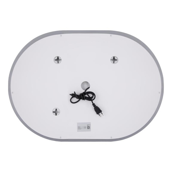 Дзеркало Qtap Gemini 500 х 700 з LED-підсвічуванням Touch, з антизапотіванням, димером, рег. темп. кольору (3000-6500K) (QT2578R5070)