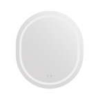 Дзеркало Qtap Gemini 800 х 700 з LED-підсвічуванням Touch, з антизапотіванням, димером, рег. темп. кольору (3000-6500K) (QT2578R8070)