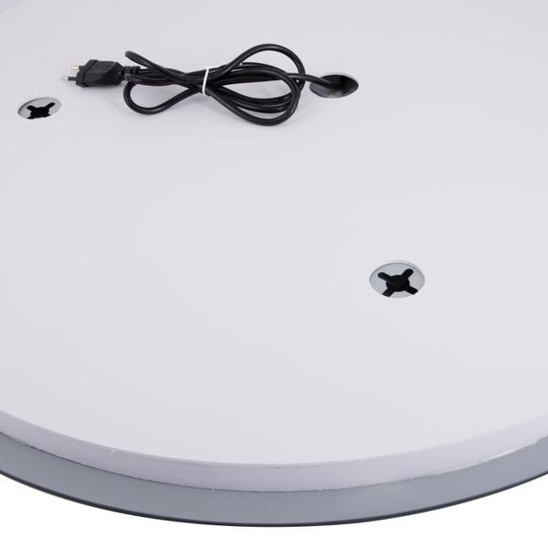 Дзеркало Qtap Gemini 800 х 700 з LED-підсвічуванням Touch, з антизапотіванням, димером, рег. темп. кольору (3000-6500K) (QT2578R8070)