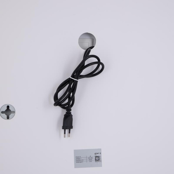 Дзеркало Qtap Gemini 800 х 700 з LED-підсвічуванням Touch, з антизапотіванням, димером, рег. темп. кольору (3000-6500K) (QT2578R8070)