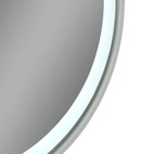 Дзеркало Qtap Gemini 800 х 700 з LED-підсвічуванням Touch, з антизапотіванням, димером, рег. темп. кольору (3000-6500K) (QT2578R8071W)