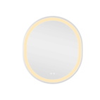 Дзеркало Qtap Gemini 800 х 700 з LED-підсвічуванням Touch, з антизапотіванням, димером, рег. темп. кольору (3000-6500K) (QT2578R8071W)