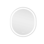 Дзеркало Qtap Gemini 800 х 700 з LED-підсвічуванням Touch, з антизапотіванням, димером, рег. темп. кольору (3000-6500K) (QT2578R8071W)