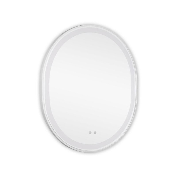 Дзеркало Qtap Gemini 800 х 700 з LED-підсвічуванням Touch, з антизапотіванням, димером, рег. темп. кольору (3000-6500K) (QT2578R8071W)