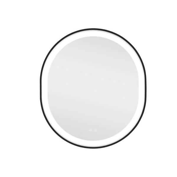 Дзеркало Qtap Gemini 800 х 700 з LED-підсвічуванням Touch, з антизапотіванням, димером, рег. темп. кольору (3000-6500K) (QT2578R8072B)
