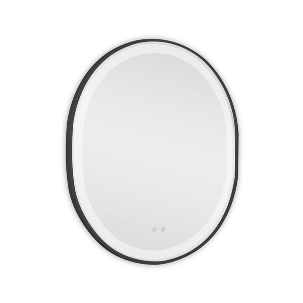 Дзеркало Qtap Gemini 800 х 700 з LED-підсвічуванням Touch, з антизапотіванням, димером, рег. темп. кольору (3000-6500K) (QT2578R8072B)