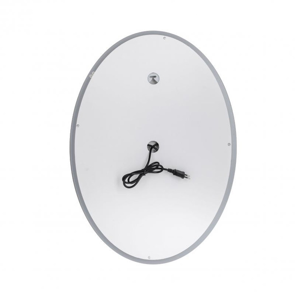 Дзеркало Qtap Mideya 500 х 700 з LED-підсвіткою Touch, з антизапотіванням, димером (QT2078NCR5070W)