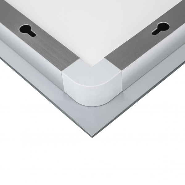 Дзеркало Qtap Mideya (DC-F613) 700 х 500 з LED-підсвічуванням Touch, з антизапотіванням, димером (QT2078NCF7050W)
