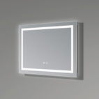 Дзеркало Qtap Mideya (DC-F613) 700 х 500 з LED-підсвічуванням Touch, з антизапотіванням, димером (QT2078NCF7050W)